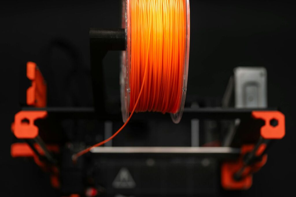 Filament für 3D Drucker Düsen Unterschied in Nahaufnahme